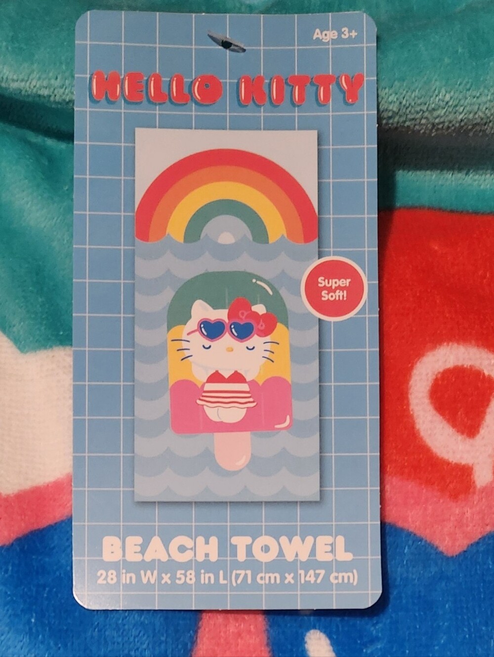 Hello Kitty Kids Towel, Travel Bag And Stationary And Squicheeeee